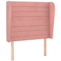 Cabecero de Cama de Terciopelo con Orejas Cabecero de Cama de Terciopelo con Orejas