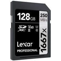 Tarjeta de Memoria Lexar Professional 1667x SDXC UHS-II 128GB