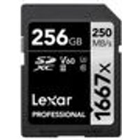 Tarjeta Lexar SDXC 256 GB UHS-II Clase 10