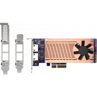 Adaptador y Tarjeta de Red Qnap QM2-2P2G2T Ethernet 2500 Mbit/s