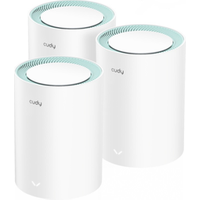 Extensor Mesh Cudy M1300 AC1200 Wifi Gigabit Solution, 3 Unidades Extensor Mesh Cudy M1300 AC1200 Wifi Gigabit Solution, 3 Unidades