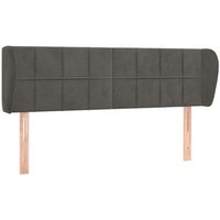 Cabecero de Cama de Terciopelo 147x23x78/88 Cm Cabecero de Cama de Terciopelo 147x23x78/88 Cm