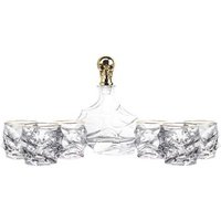Set de 7 Piezas de Cristalería para Whisky de 760 ml