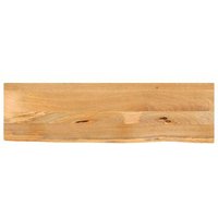 Tablero de Mesa Borde Natural Mango Macizo 110x30x2.5 Cm Tablero de Mesa Borde Natural Mango Macizo 110x30x2.5 Cm