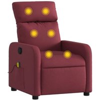 Sillón de Masaje Reclinable de Tela Sillón de Masaje Reclinable de Tela