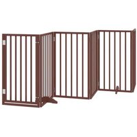 Puerta Plegable para Perros Vidaxl 6 Paneles Madera Puerta Plegable para Perros Vidaxl 6 Paneles Madera