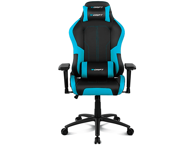 Silla Gaming Drift DR250 Reposabrazos 4D, Cojín cervical y lumbar, Reclinable, Giratoria