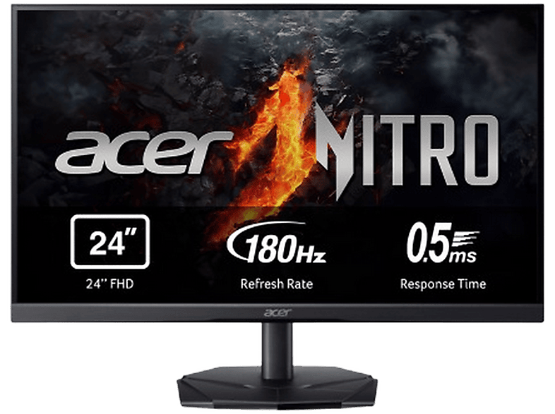 Monitor Gaming Acer Nitro KG241YP3BIP 24" Full-HD 180 Hz