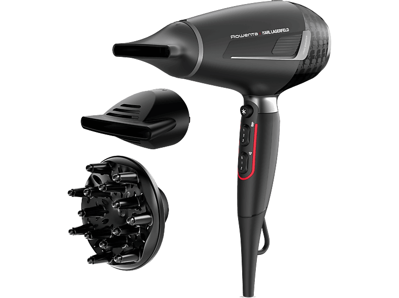 Secador Rowenta x Karl Lagerfeld CV887LF0 K/Pro Stylist 2200 W