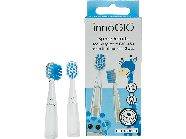 Recambio Cabezales Cepillo Dental InnoGIO GIO-450BH