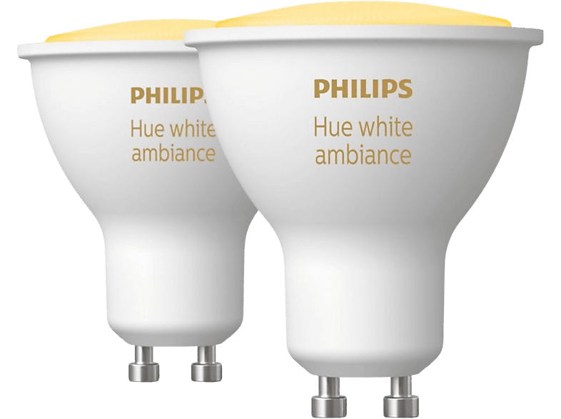 Bombillas inteligentes Philips Hue GU10 3W 2 unidades