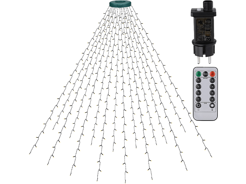 Luces LED NK-HO340066 400 LEDS Tono Cálido