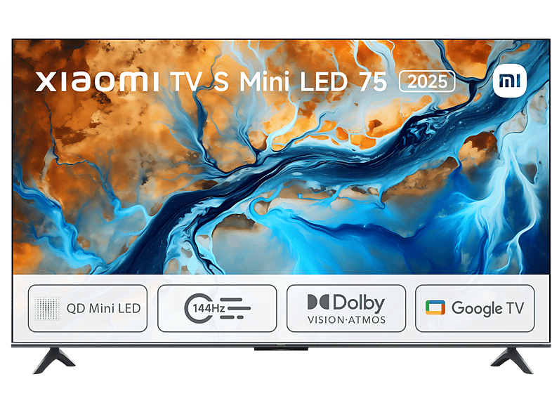 TV Mini LED Xiaomi S 75 2025 75" UHD 4K 144 Hz