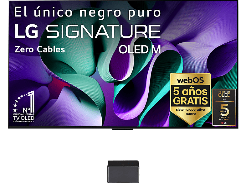 TV OLED LG 97" M4 evo 4K Inalámbrico con Smart TV y Procesador α11