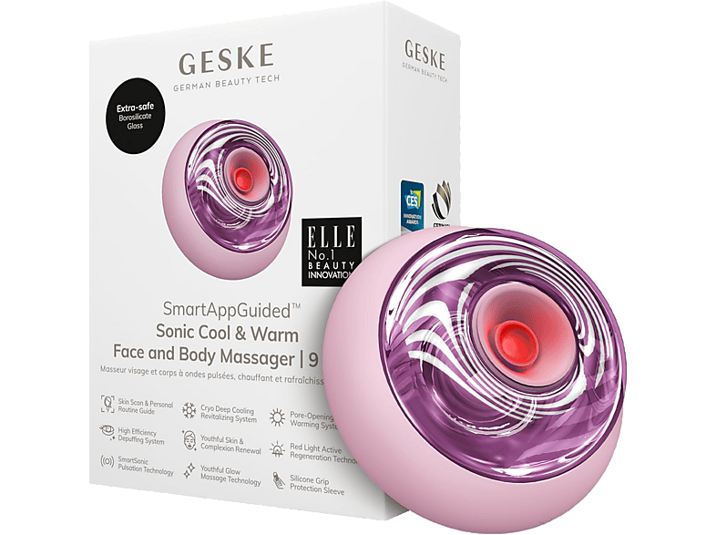 Masajeador Facial y Corporal Geske Sonic Cool & Warm 9 en 1