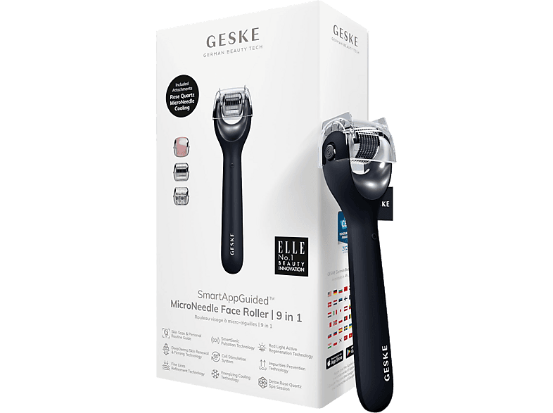 Rejuvenecedor Facial Geske MicroNeedle Face Roller 9 en 1