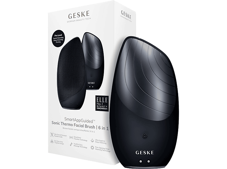 Cepillo Facial Sónico Geske Sonic Thermo 6 en 1