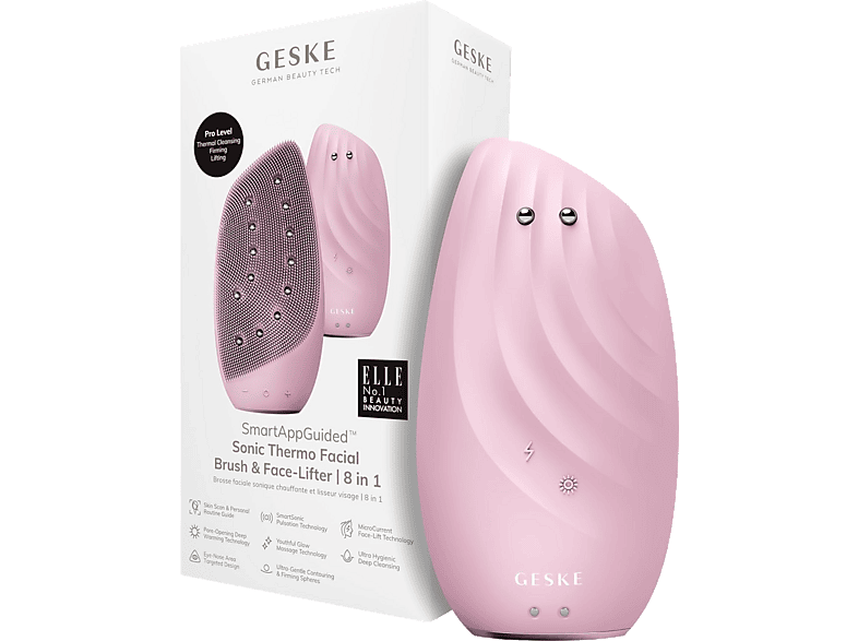 Cepillo Facial Sónico Geske Sonic Thermo 8 en 1