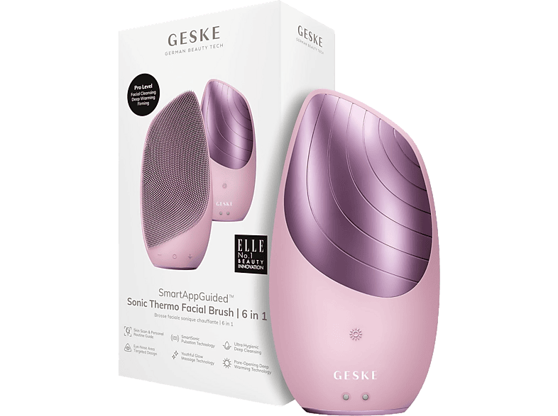 Cepillo Facial Sonic Thermo Geske 6 en 1
