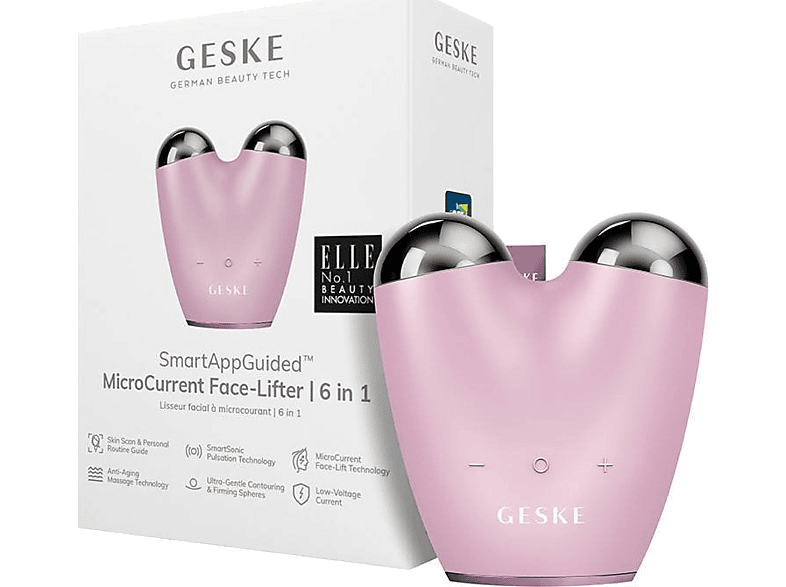 Rejuvenecedor Facial Geske MicroCurrent Face-Lifter 6 en 1