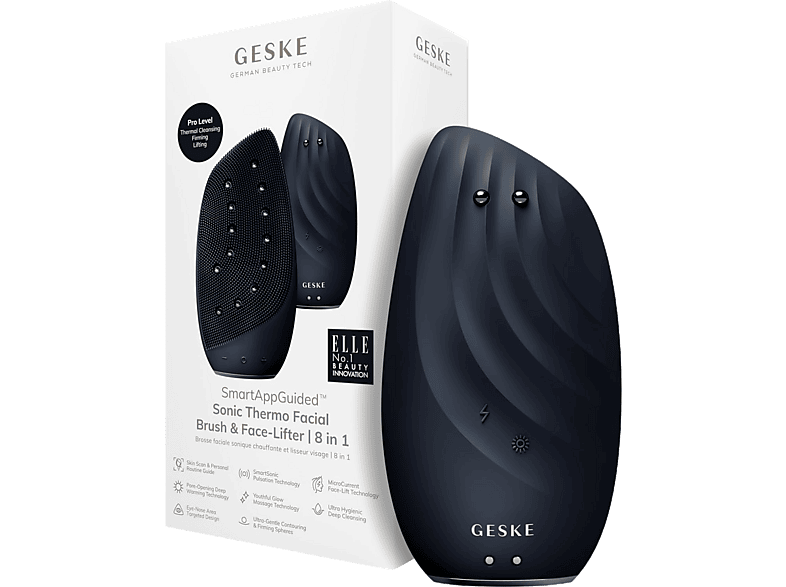 Cepillo Facial Sónico Geske Thermo 8 en 1