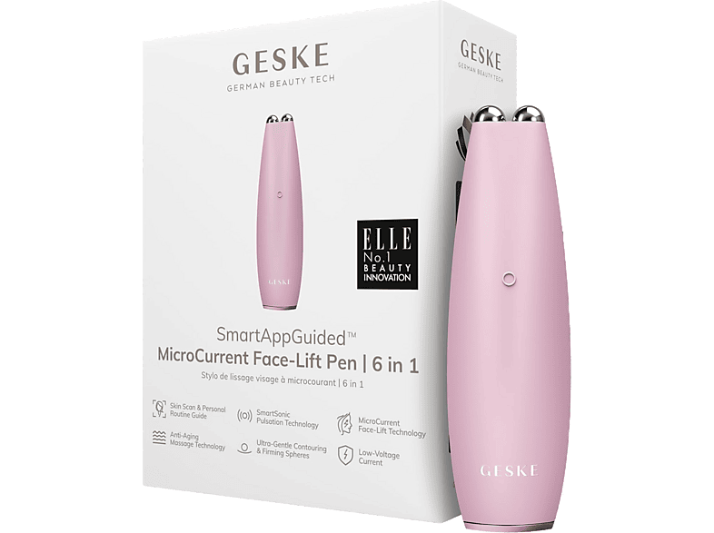 Bolígrafo Rejuvenecedor Facial Geske MicroCurrent 6 en 1