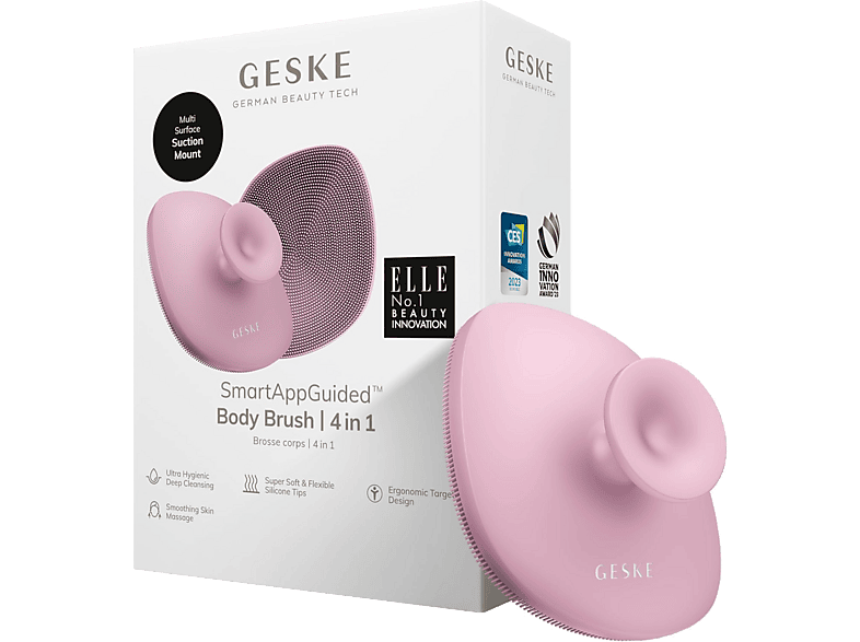 Limpiador Facial Geske Body Brush 4 en 1