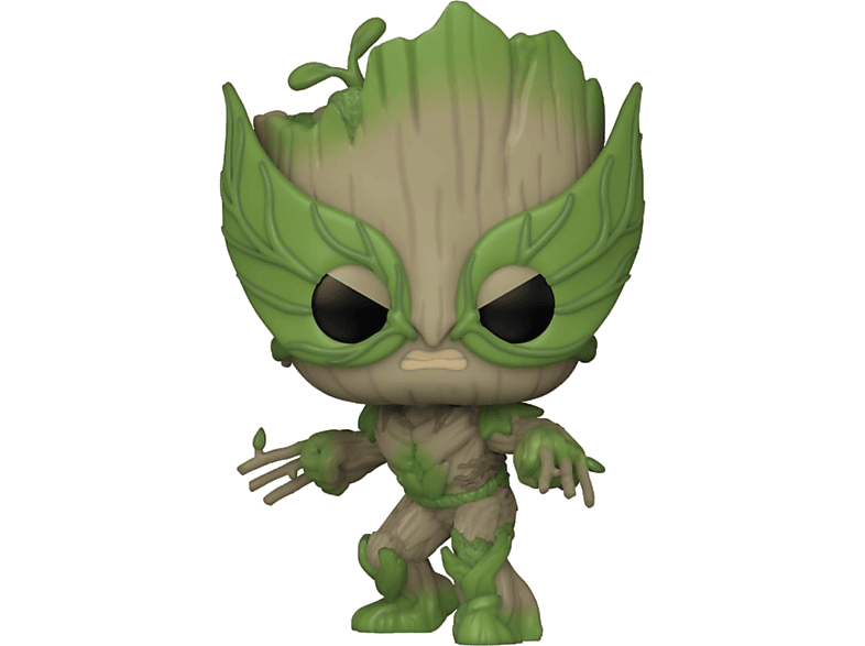 Figura Funko Pop! We Are Groot: Groot como Lobezno Vinilo 10 cm