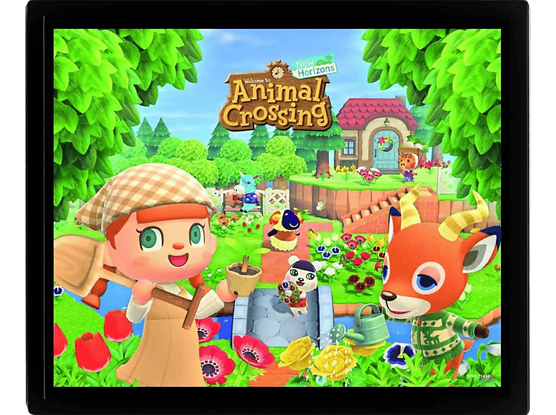 Póster 3D - Animal Crossing