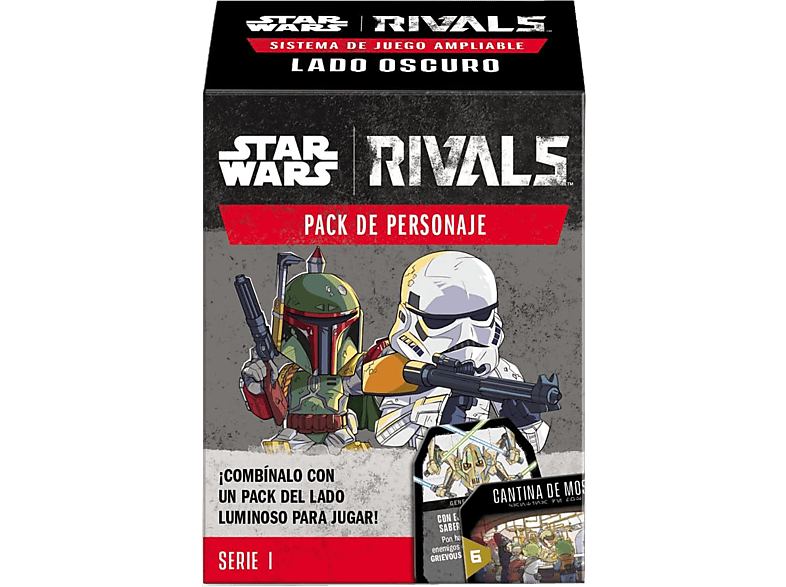Pack Merchandising Magicbox Funko Star Wars Rivals S1 Lado Oscuro