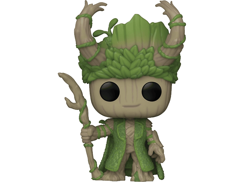 Figura Funko Pop! We Are Groot: Groot como Loki, Vinilo 10 cm