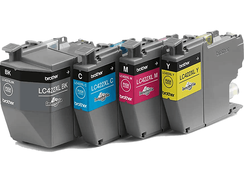 Pack de Cartuchos de Tinta Brother LC422XL Multicolor