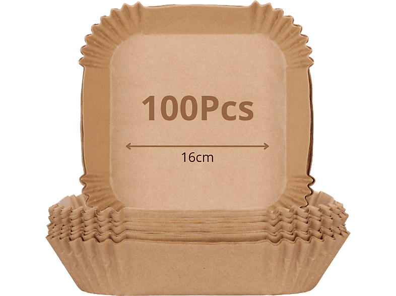 Papel para freidora Koenic 16 cm