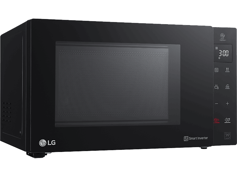 Microondas LG MH6535GIB con Grill, 25L, 1000W