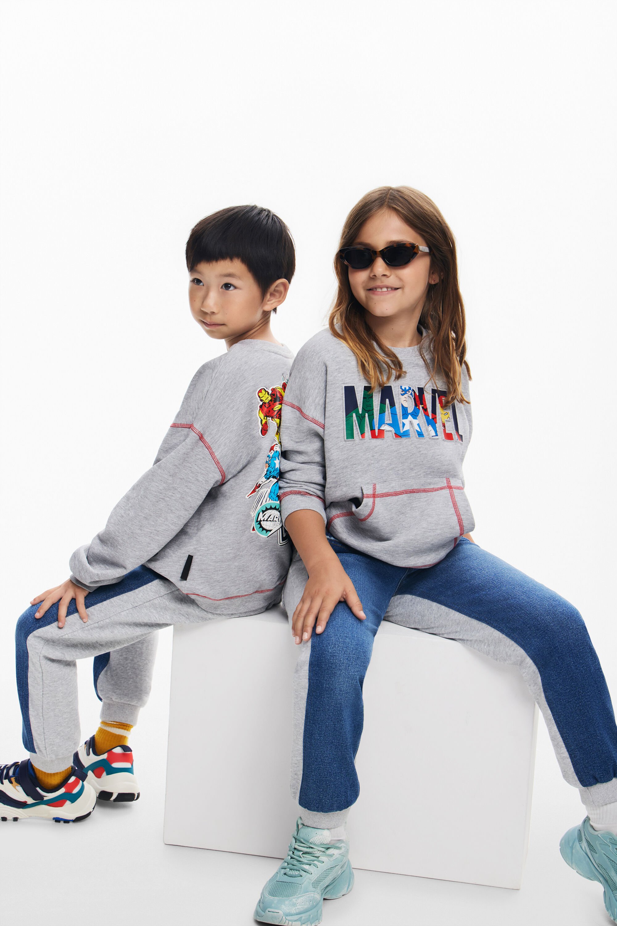 Sudadera Desigual Marvel Hombre