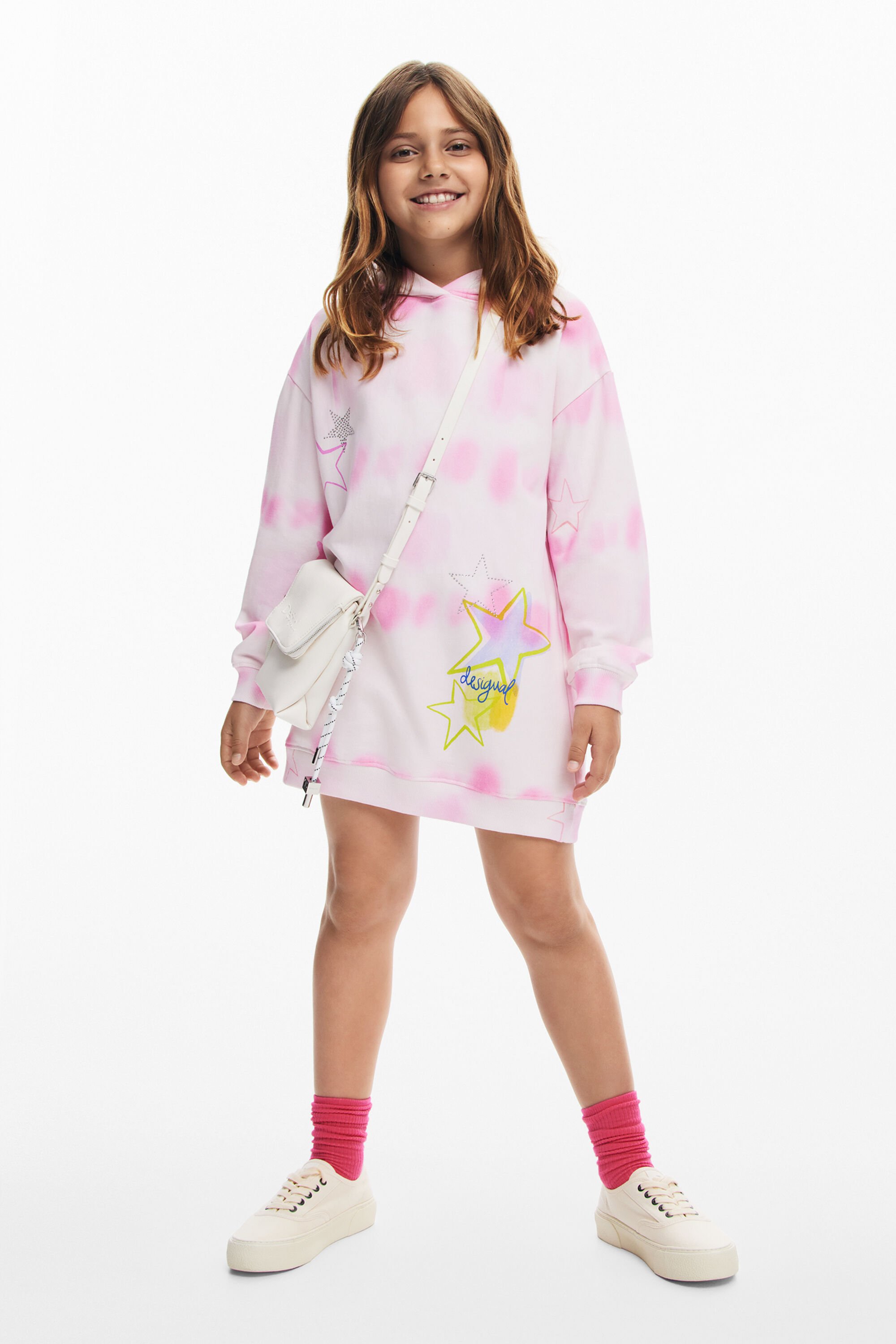 Vestido Sudadera Tie-dye Mujer Desigual