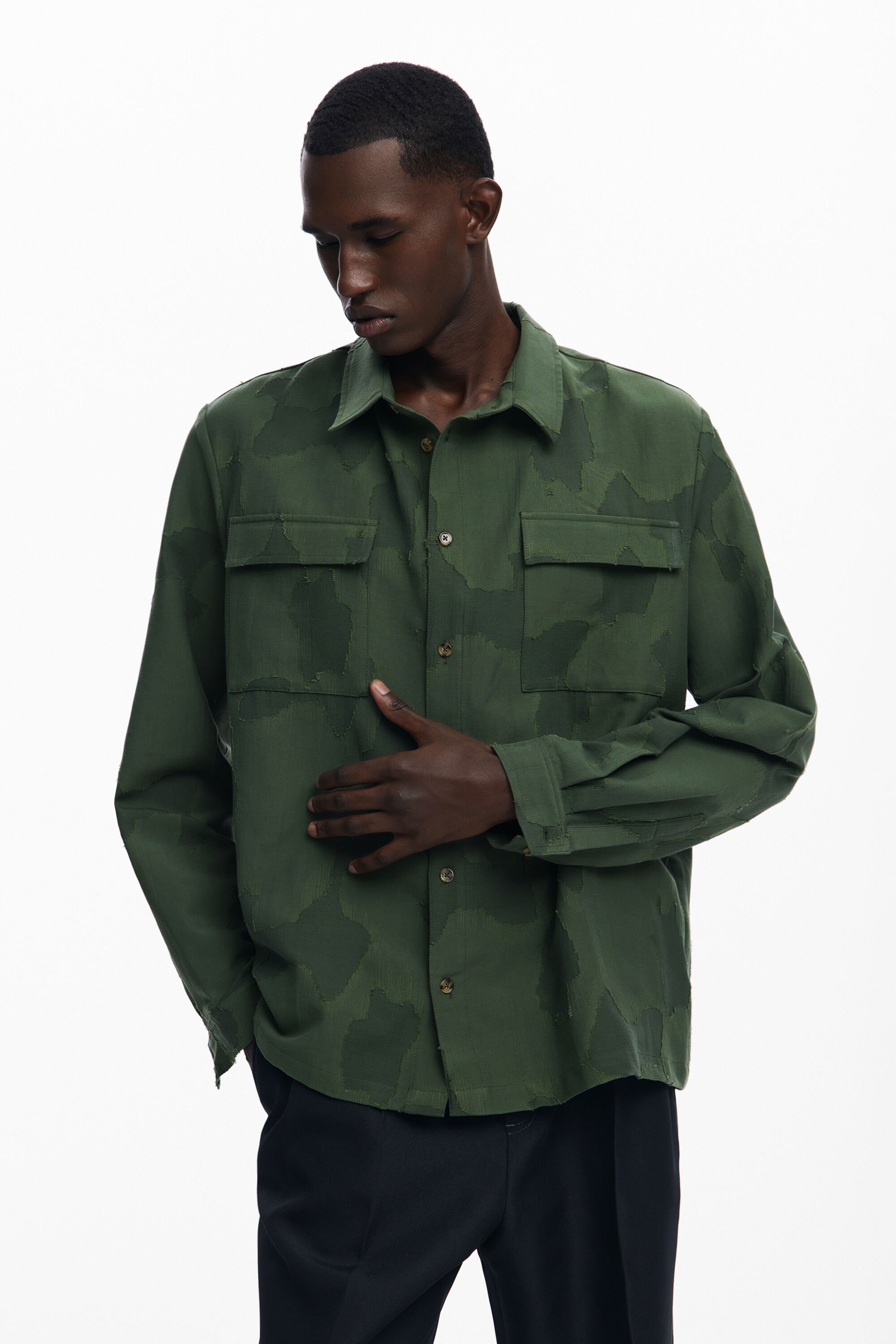 Camisa táctica hombre Desigual