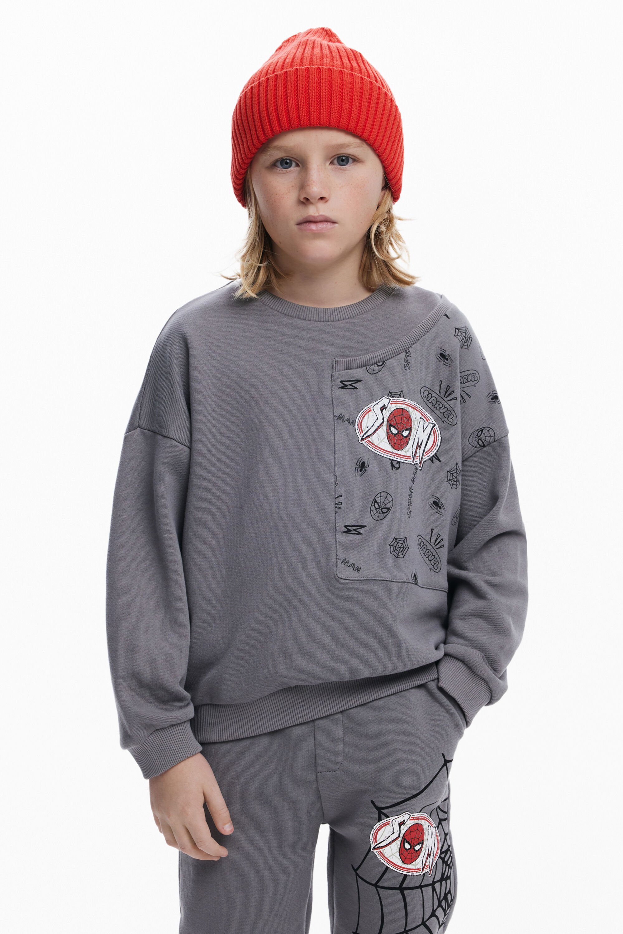 Sudadera Desigual Spiderman Hombre