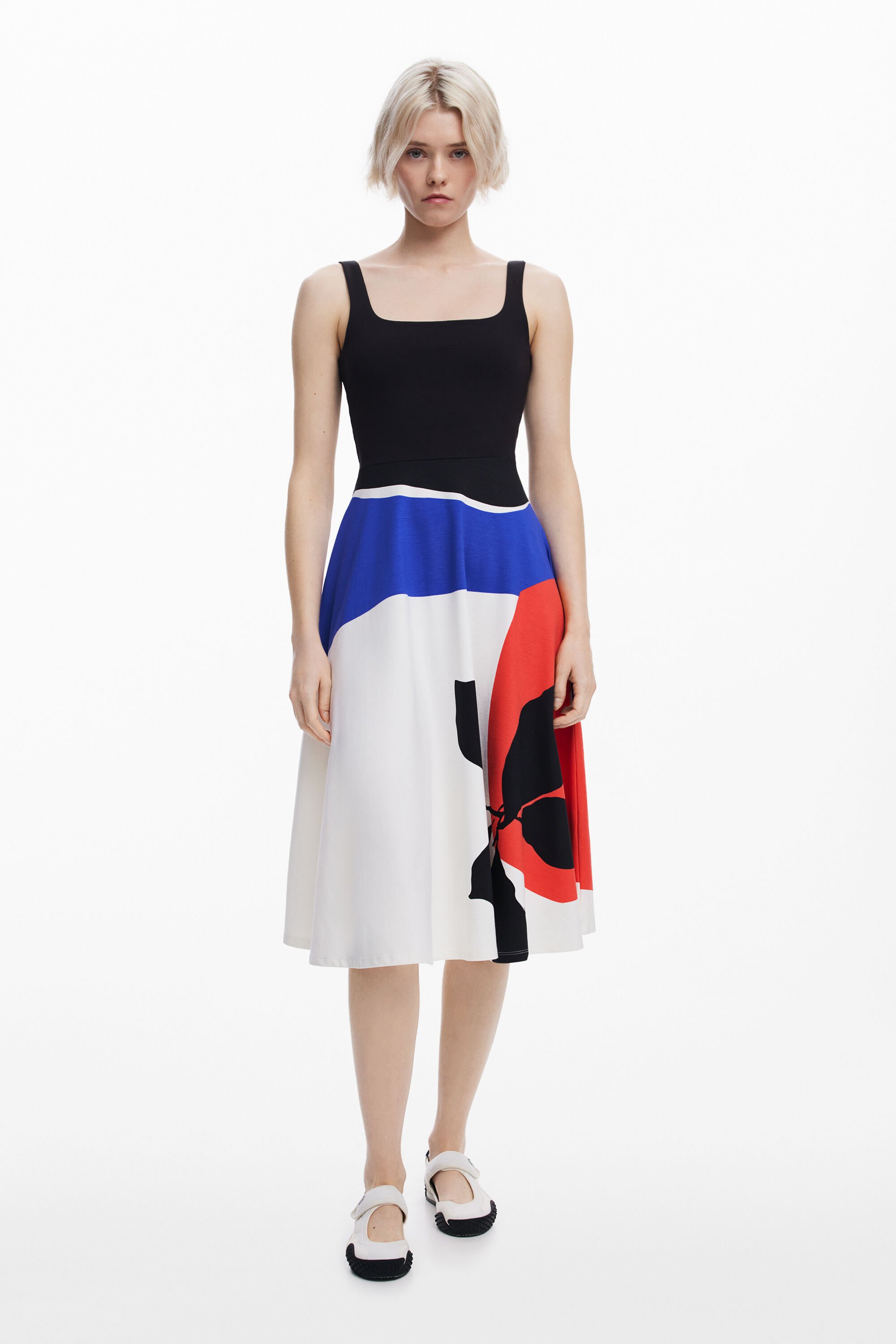 Vestido Desigual diseñado por Mr. Christian Lacroix para mujer