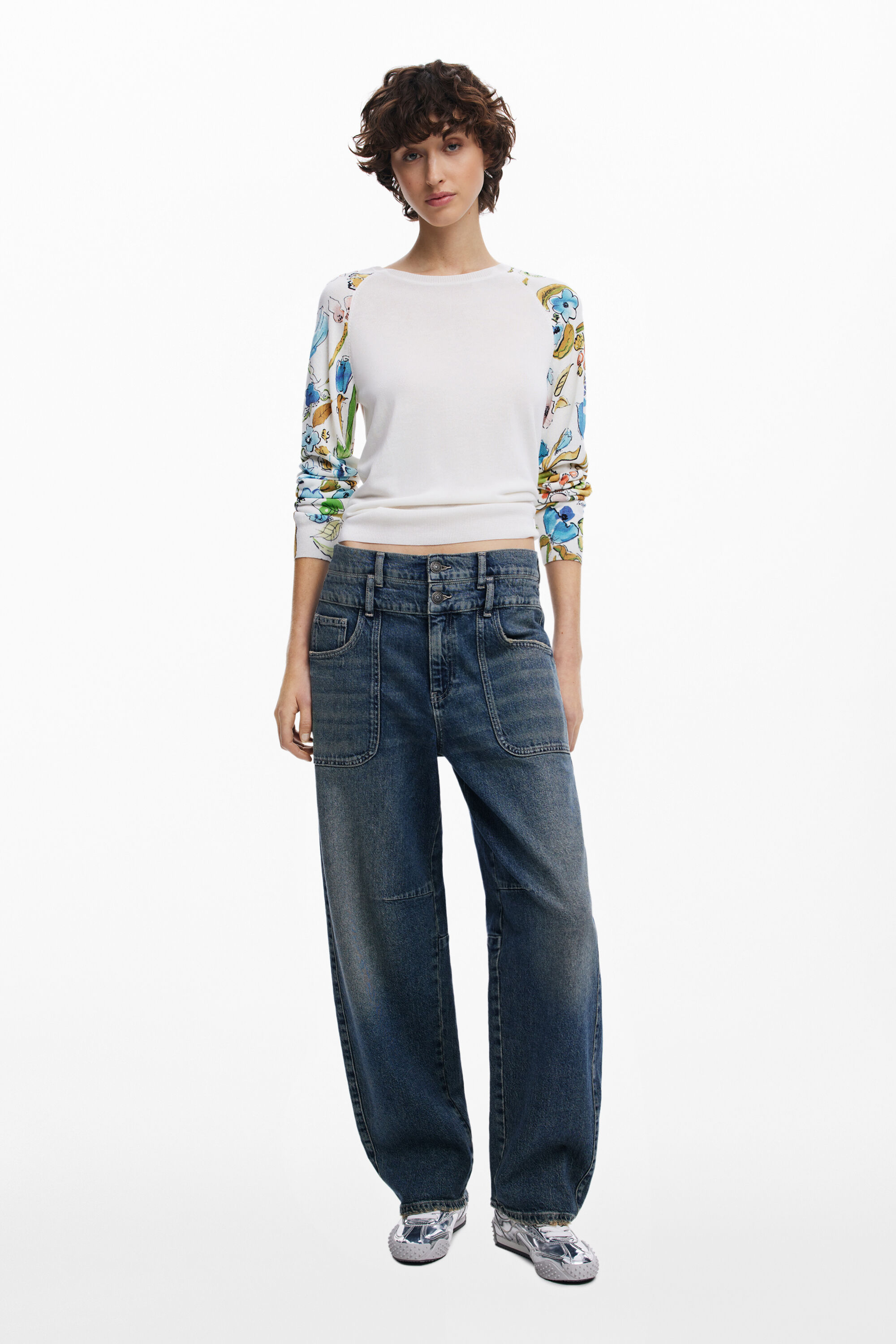 Desigual Vaqueros Boyfriend Mujer