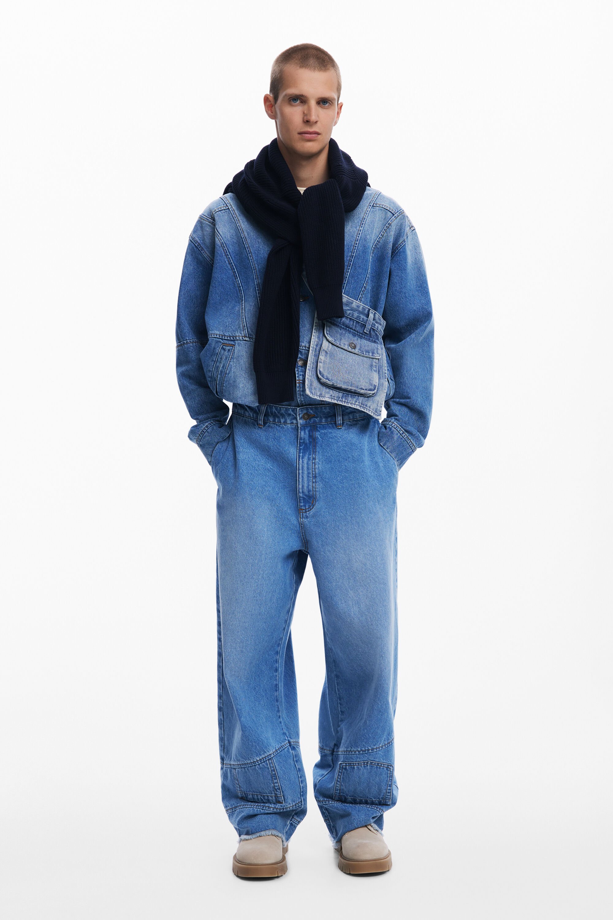 Desigual Pantalones Vaqueros