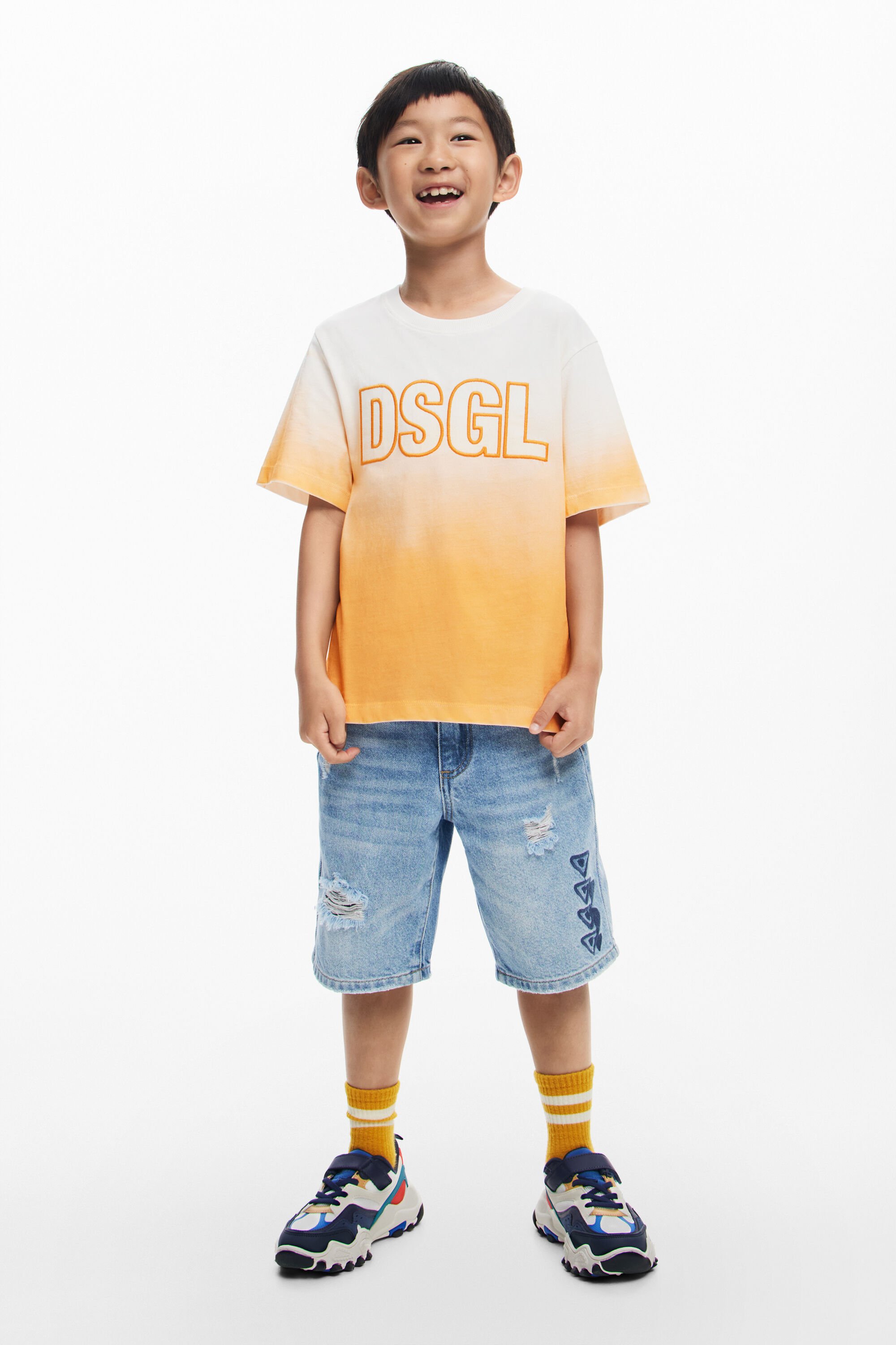 Camiseta con degradado para hombre Desigual