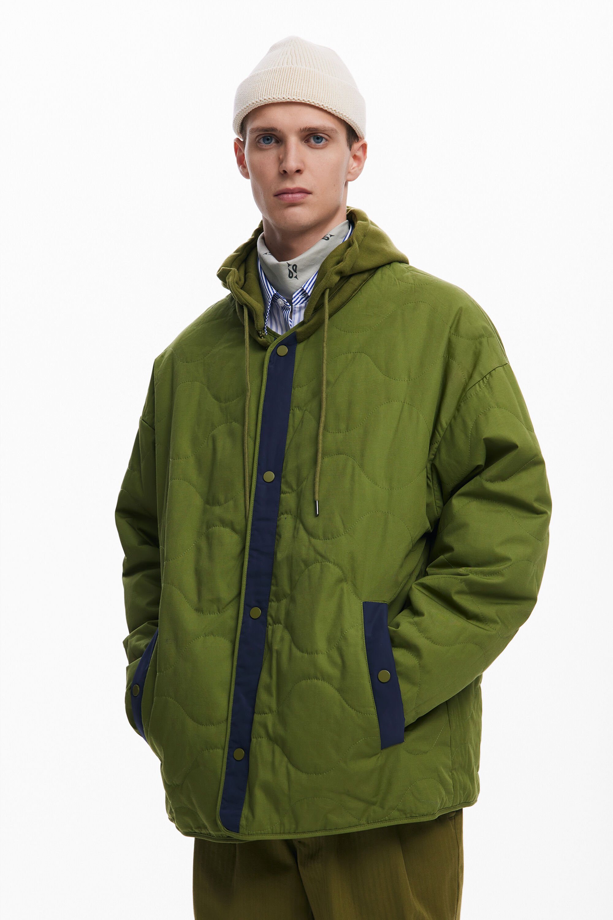 Chaqueta acolchada reversible Desigual para hombre