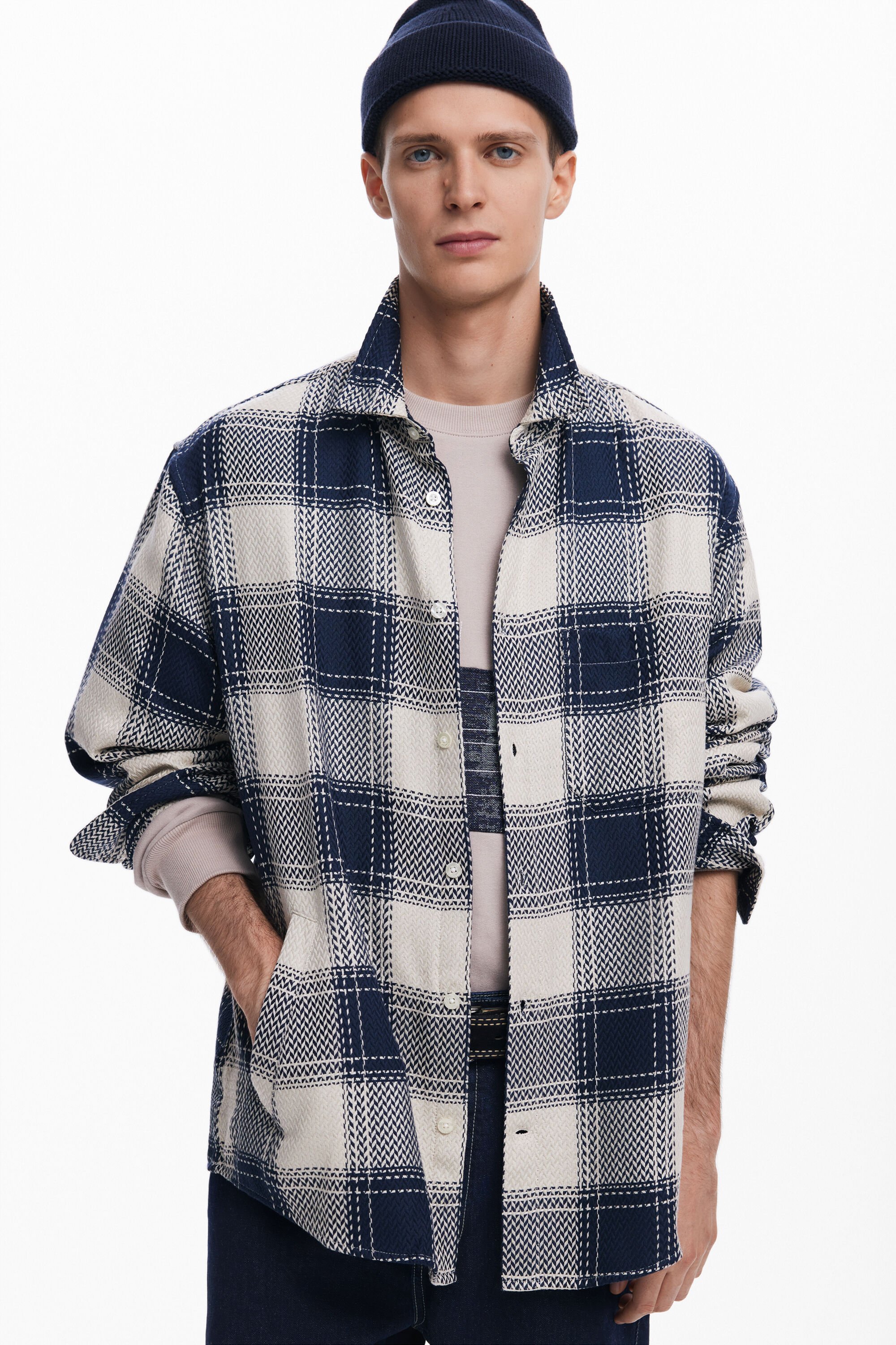 Camisa de cuadros para hombre Camisa de cuadros para hombre