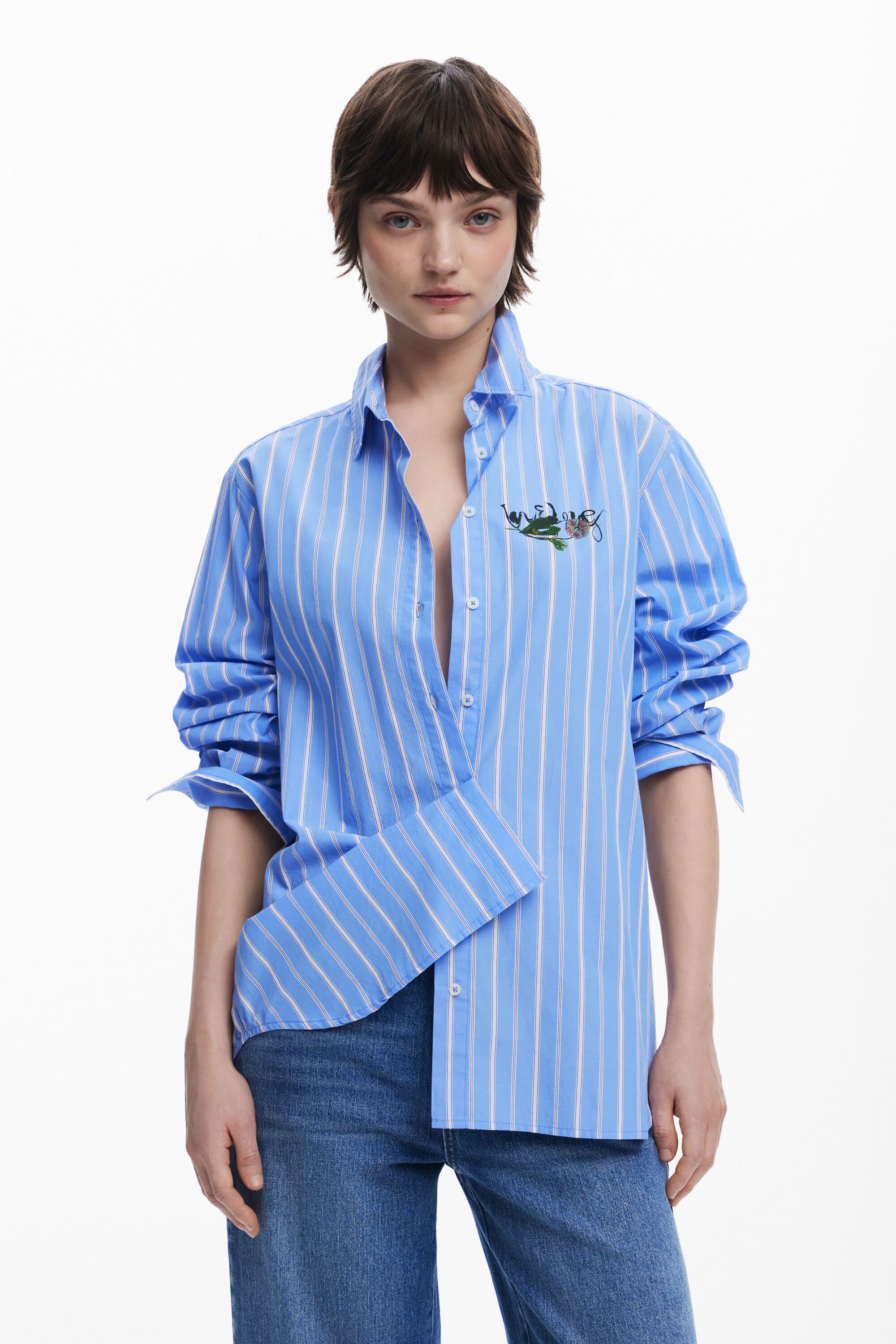Camisa de Rayas para Mujer Desigual
