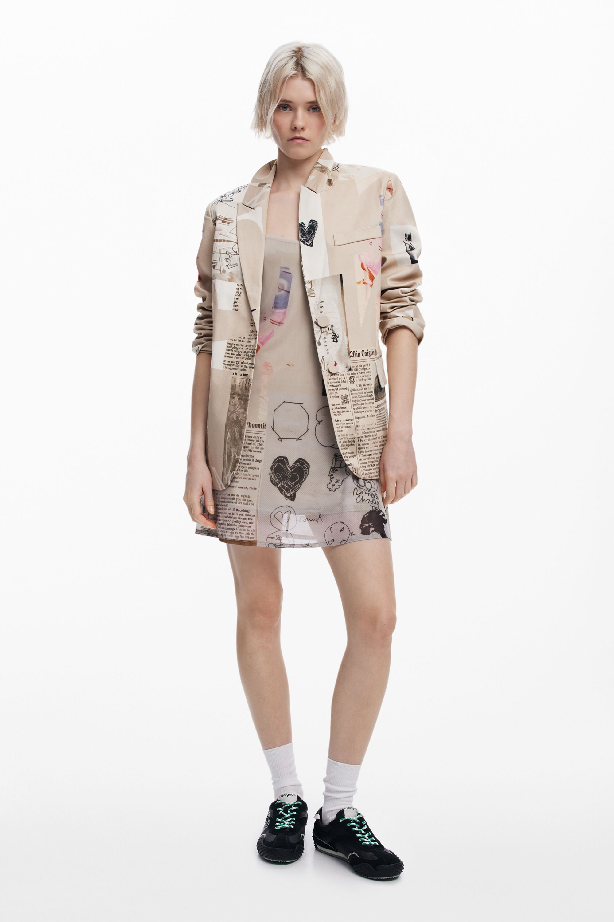Chaqueta Desigual Diseñada por Mr. Christian Lacroix para Mujer