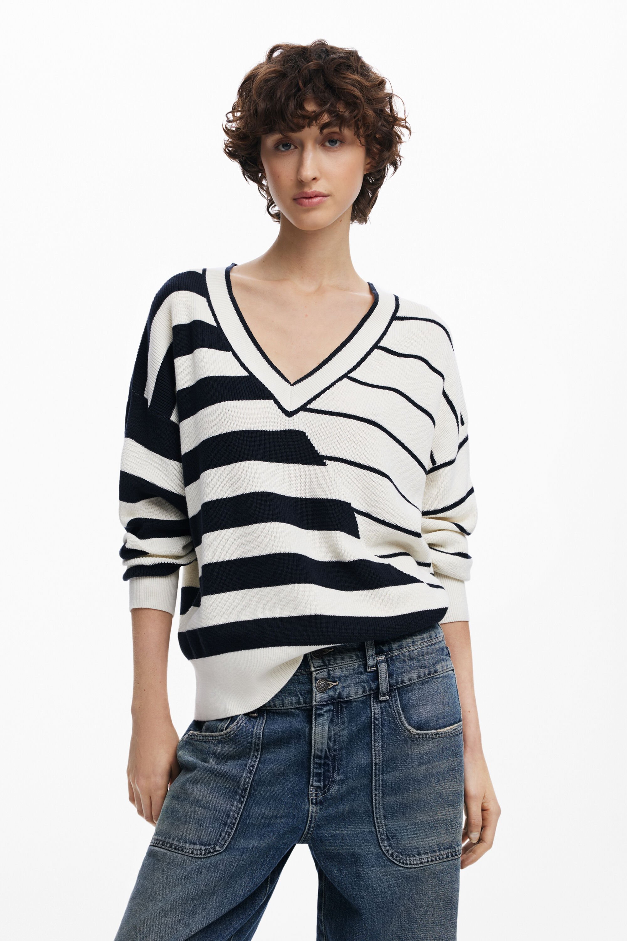 Jersey de rayas para mujer Desigual