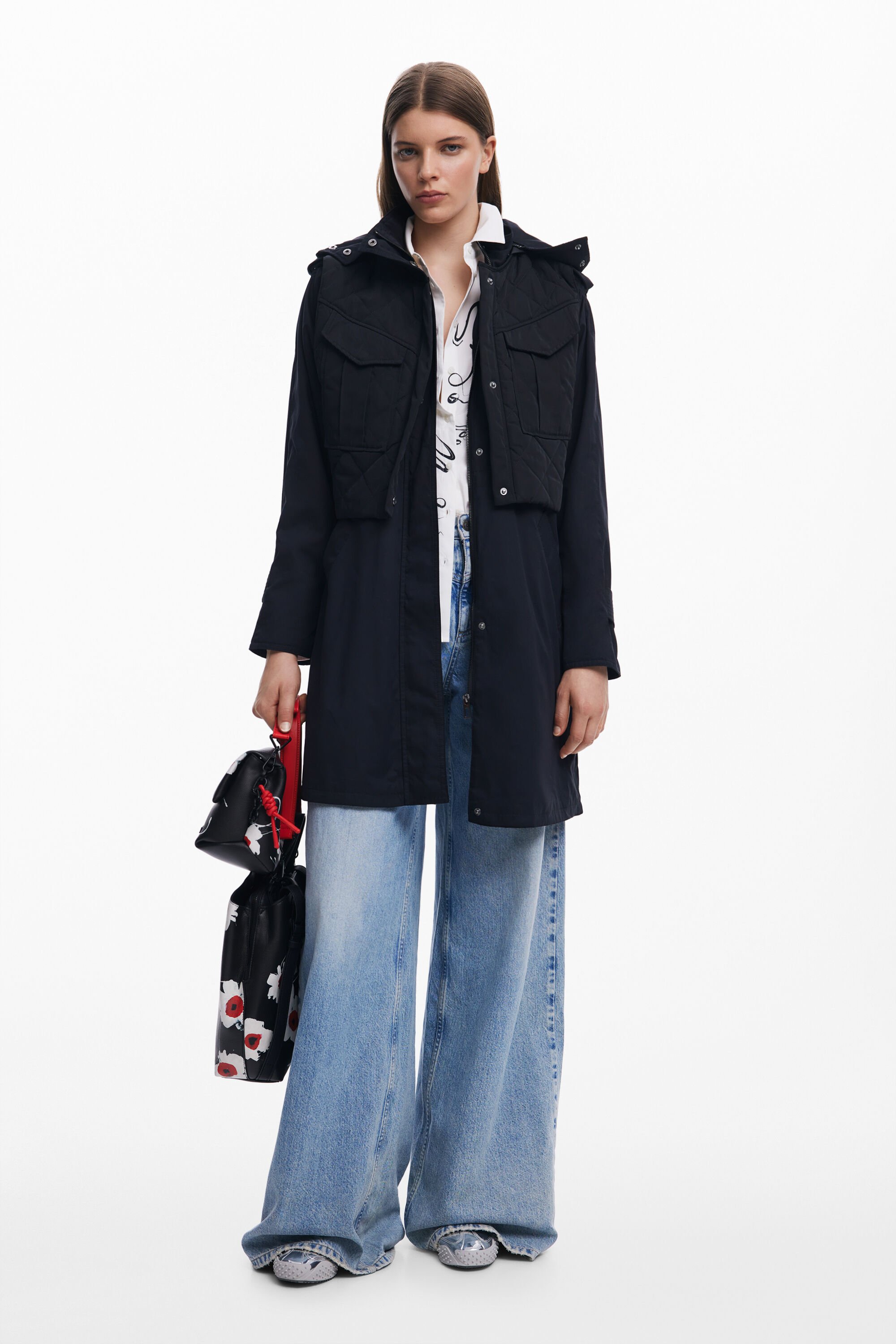 Desigual Parka 2 en 1 para Mujer