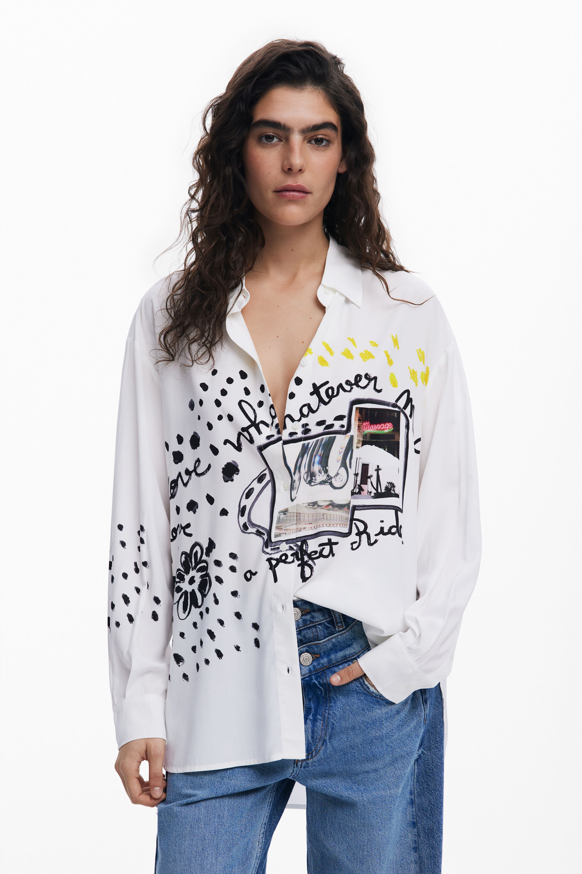 Camisa Perséfone Mujer Desigual