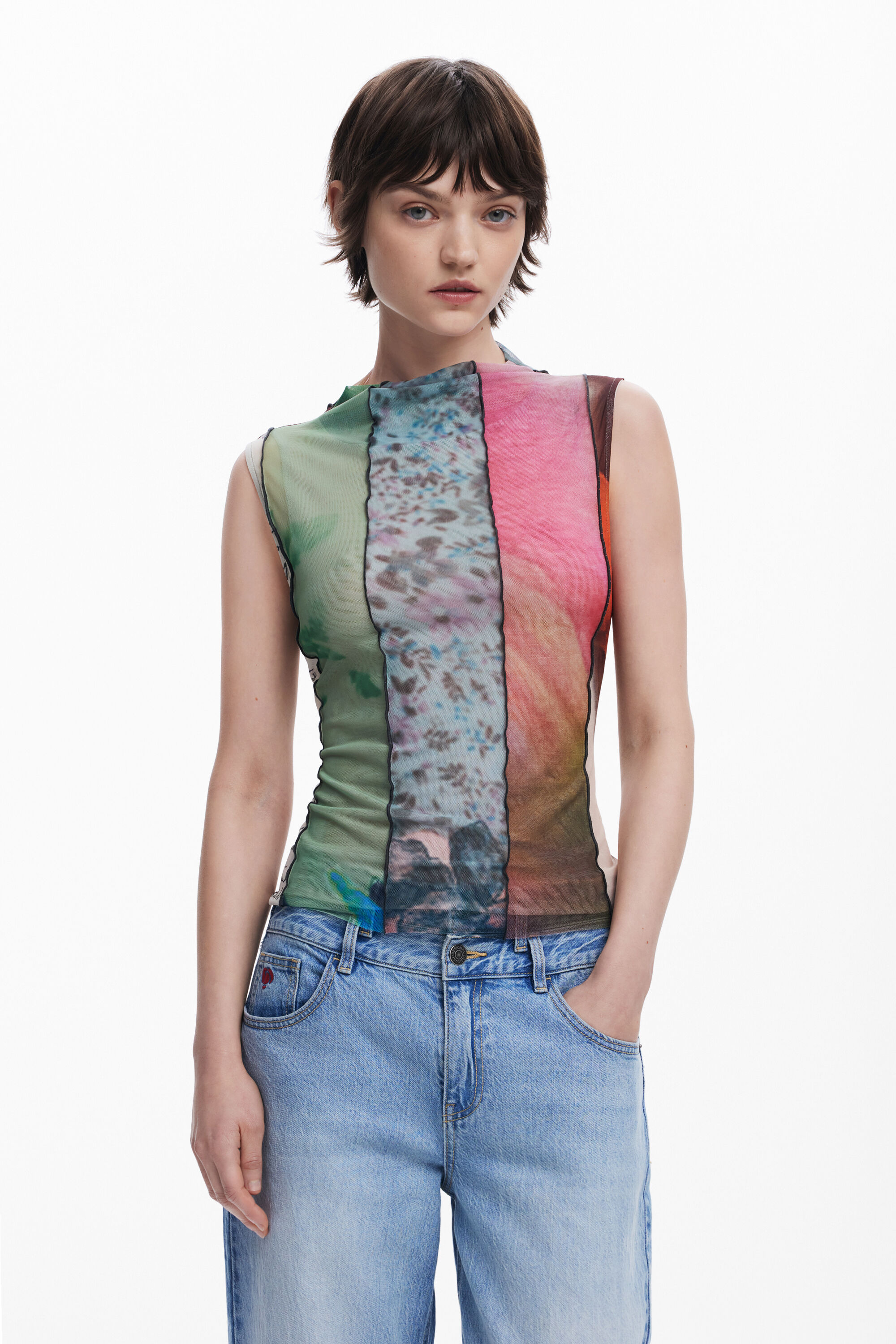 Desigual Camiseta Arty para Mujer